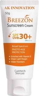 AK INNOVATION Sunscreen - SPF 30+ PA+++ Breezon Sunscreen Cream