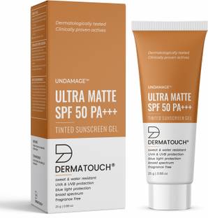 Dermatouch Sunscreen - SPF 50 PA+++ Undamage Ultra Matte Tinted
