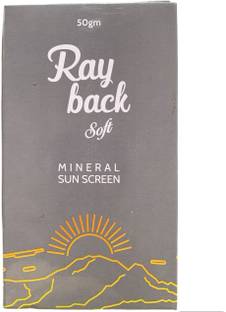 Ray Back Sunscreen - SPF 50 PA+++ Soft Mineral Sunscreen