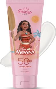 Renee Sunscreen - SPF 50 Princess Disney Moana Sunscreen, Protects, Nourishes, Lightweight, No White Cast