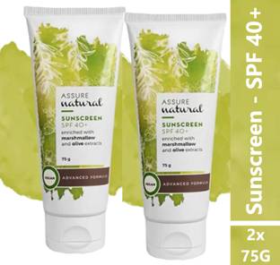 ASSURE Sunscreen - SPF 50 (enriched with marshmallow and olive extracts)