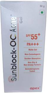 Sunblock OC Sunscreen - SPF 50 PA+++ Oil Control Sunscreen gel 50g