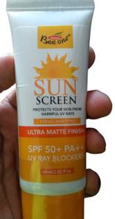 BEE ONE Sunscreen - SPF 50 PA+++ Sunscreen Protects Your Skin From Harmful UV Ray SPF Harmful UV Ray Blockers