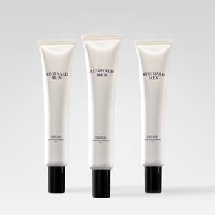 Reginald Men Sunscreen - SPF 50+ PA++++ Brightening & Moisturising Sunscreen, SPF 50 PA++++ with 9 Actives , Pack of 3