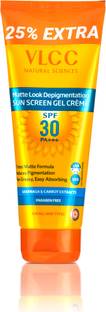 VLCC Sunscreen - SPF 30 PA+++ Matte Look Depigmentation Sunscreen Gel Cream