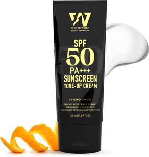 White Wolf Sunscreen - SPF 50 PA+++ Tone Up Sunscreen