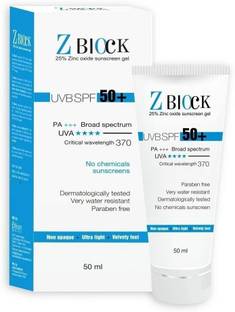 Z-Block Sunscreen - SPF 50 PA++++ Sunscreen