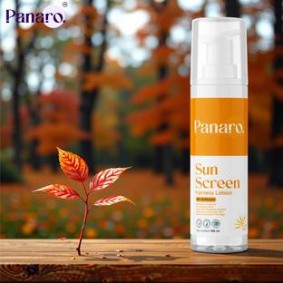 PANARO Sunscreen - SPF 50 PA++++ Sunscreen with Vitamin C + E | for Even Toned & Glowing Skin