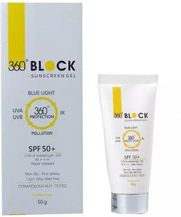 360 Block Sunscreen - SPF 50 PA+++ Sunscreel Gel