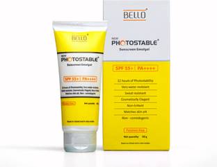 Photostable Sunscreen - SPF 55+ PA+++ Sunpharma Emulgel Sunscreen SPF 55+ PA++++ 12 Hour UV Protection