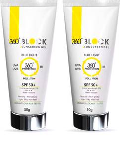Ethinext Sunscreen - SPF 50 PA+++ 360° Block Sunscreen Gel
