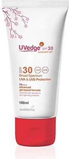 Aurelderma Sunscreen - SPF 50 PA+++ UVedge Sunscreen Gel SPF 30