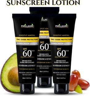 Phillauri Sunscreen - SPF 50 Niacinamide & Water-Based Sunscreen Lotion