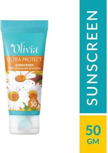 Olivia Sunscreen - SPF 50 UVA, UVB Protection, Ultra Protect ++