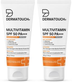 Dermatouch Sunscreen - SPF 50 PA+++ MULTIVITAMIN SPF 50 PA+++ SUNSCREEN GEL