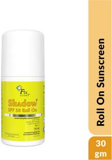 Fixderma Sunscreen - SPF 50 PA+++ Shadow Roll On Sunscreen SPF 50 PA+++, Water Resistant, UVA & UVB Protection