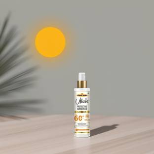 Utkrisht Sunscreen - SPF 60+ PA+++ Khadi Sunscreen Lotion SPF 60 with Skin Clarifying Formula