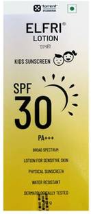 TorrentPharmaceuticals Sunscreen - SPF 50 PA+++ ELFRI LOTION KIDS SUNSCREEN