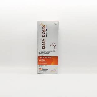CUTIS Sunscreen - SPF 50 PA+++ SISSY DOUX SUN SCREEN SPF 50 PA ++++ -50gm