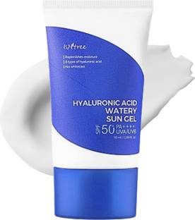 Isntree Sunscreen - SPF NO PA++++ Hyaluronic Acid Watery Sun Gel | High Protection, Deep Hydration