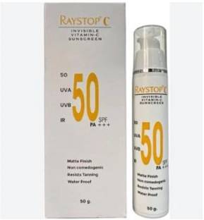 RAYSTOP Sunscreen - SPF 50 PA+++ C Sunscren (Invisible Vitamin C )