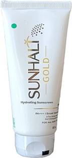 SUNHALT Sunscreen - SPF 50 PA+++ Gold Sunscreen Spf50