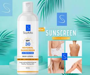 SIYDDIA Sunscreen - SPF SPF-30 PA+ Cream Sun Tested & Proven, Removes Dark Spots , Anti Wrinkle