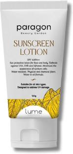 Lume Sunscreen - SPF 50 PA++ Sunscreen Lotion SPF 50 For All Type Skin UVA UVB Rays Women & Men