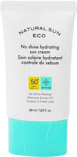 The Face Shop Sunscreen - SPF 50+ PA++++ NATURAL SUN ECO NO SHINE HYDRATING SUN CREAM Mini