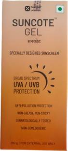 Suncote Sunscreen - SPF 50 PA+++ Gel sunscreen SPF 30,PA+++,UVA/UVB PROTECTION 100GM
