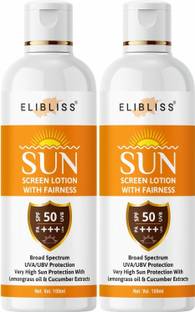GOOD VIBES Sunscreen - SPF 50 PA+++ Sunscreen Lotion for Men & Women Enriched With Organic Ingredients