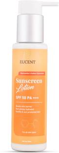 Eucent Sunscreen - SPF 50 PA+++ sunscreen lotion