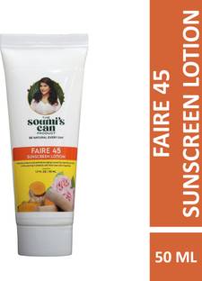 The Soumi's Can Product Sunscreen Faire 45 Sunscreen Lotion