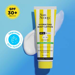 SunScoop Sunscreen - SPF 30 PA+++ Hydrating Body Lotion | UV Sun Protection | Moisturisation