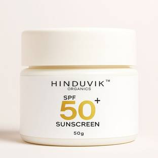 HINDUVIK Sunscreen - SPF 50+ PA++ Sunscreen | Matte Finish | UV & Pollution Protection