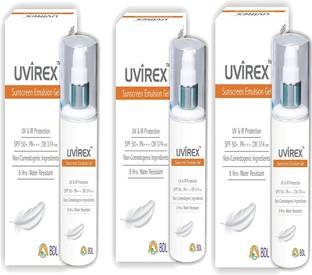 UVIREX Sunscreen - SPF 50 PA++++ Emuslion Gel