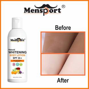 Mensport Sunscreen - SPF SPF 35 Sun Protect SPF35+ Body Lotion For Radiant Glow Pack of 1 of 100 ML