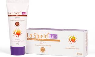 La Shield Sunscreen - SPF 50 PA+++ La_Shield Lite Mineral Sunscreen | Skin lightening in 3 Weeks | All Skin types