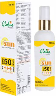 Globus Remedies Sunscreen - SPF 50 PA+++ Sunscreen Lotion