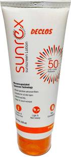 DECLOS Sunscreen - SPF 50 PA+++ sunrex sunscreen lotion
