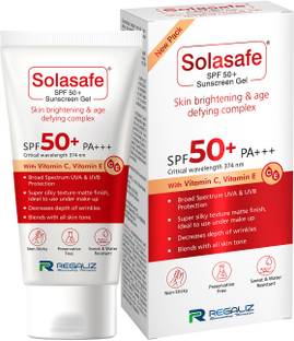 solasafe Sunscreen - SPF 50 PA+++ Regaliz Sunscreen SPF-50
