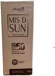 Mis D Sun Sunscreen - SPF 50 PA+++ TINTED SUNSCREEN - SPF 50