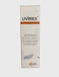 bdl Sunscreen - SPF 50 PA+++ Uvirax Sunscreen Gel