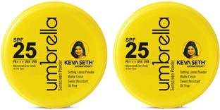 KEYA SETH AROMATHERAPY Sunscreen - SPF SPF 25 PA+++ Umbrella Sunscreen Powder