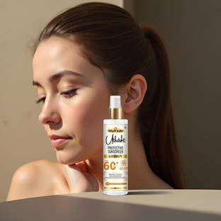 Utkrisht Sunscreen - SPF 60+ PA+++ Khadi Herbal SPF 60 Lotion for Skin Clarity and Care