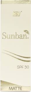 sunban Sunscreen - SPF 50 PA+++ MATTE