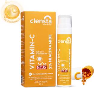 Clensta Sunscreen - SPF 50 PA+++ SPF 50 PA++++ Hyaluronic Sunscreen Spray + Niacinamide50 ML
