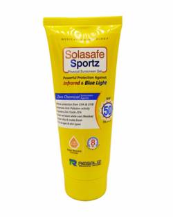 solasafe Sunscreen - SPF 50 PA+++ Regaliz Sportz Physical Sunscreen Gel Spf 50+ Pa+++, 50gm