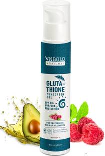 VNBOLO Sunscreen - SPF 50 + UVA/UVB Protection Glutathione Sunscreen Gel For All Skin Types