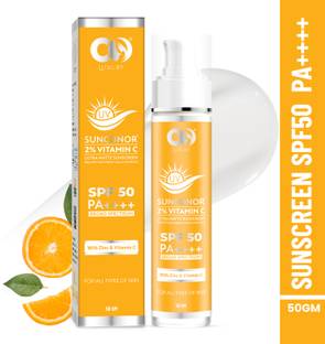 Co Luxury Sunscreen - SPF 50 PA+++ Sunconor Water Resistant Broad Spectrum | Zinc & Vitamin C| Zero White Cast